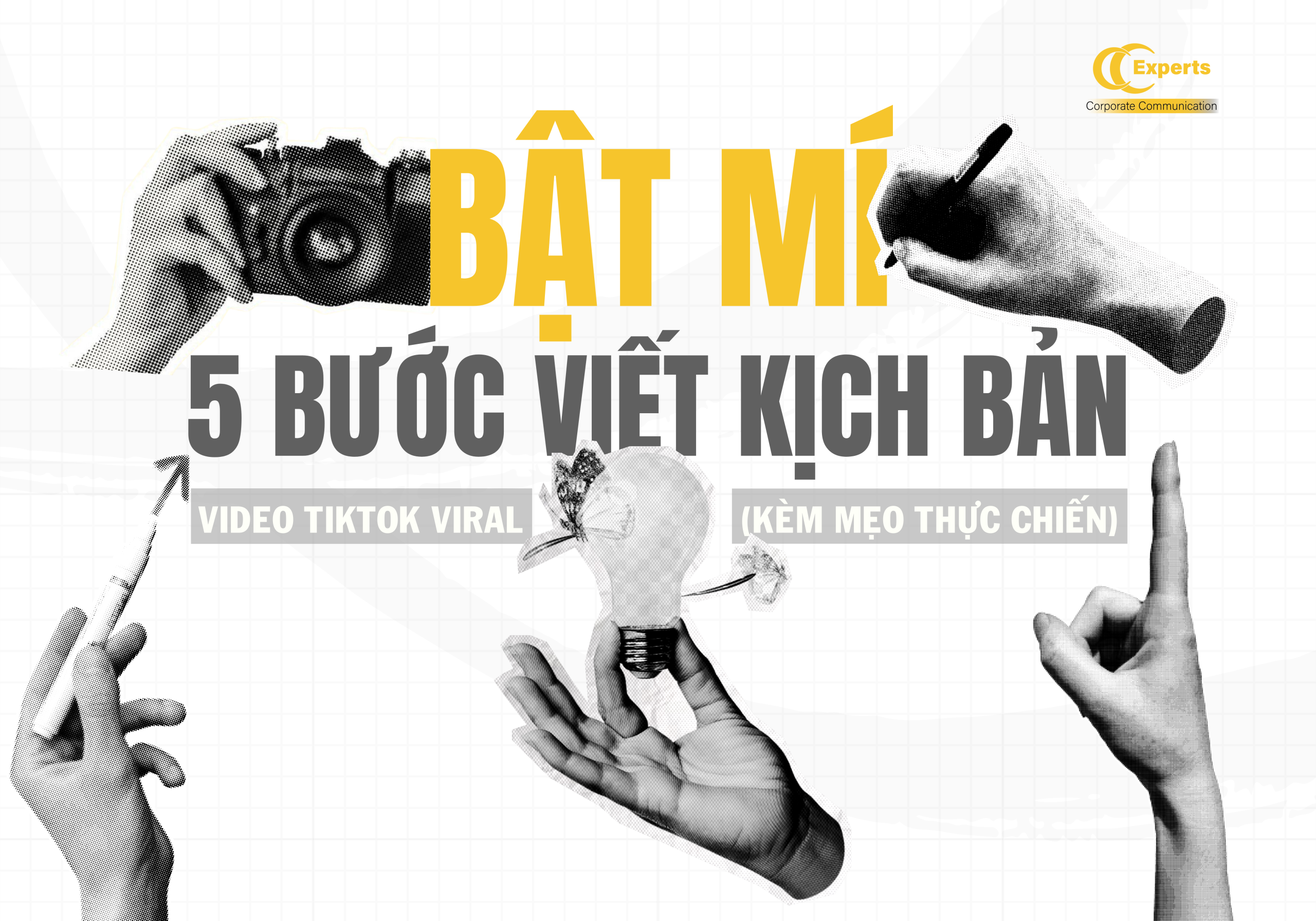 Bật mí 5 bước viết kịch bản giúp video TikTok của bạn viral dễ dàng