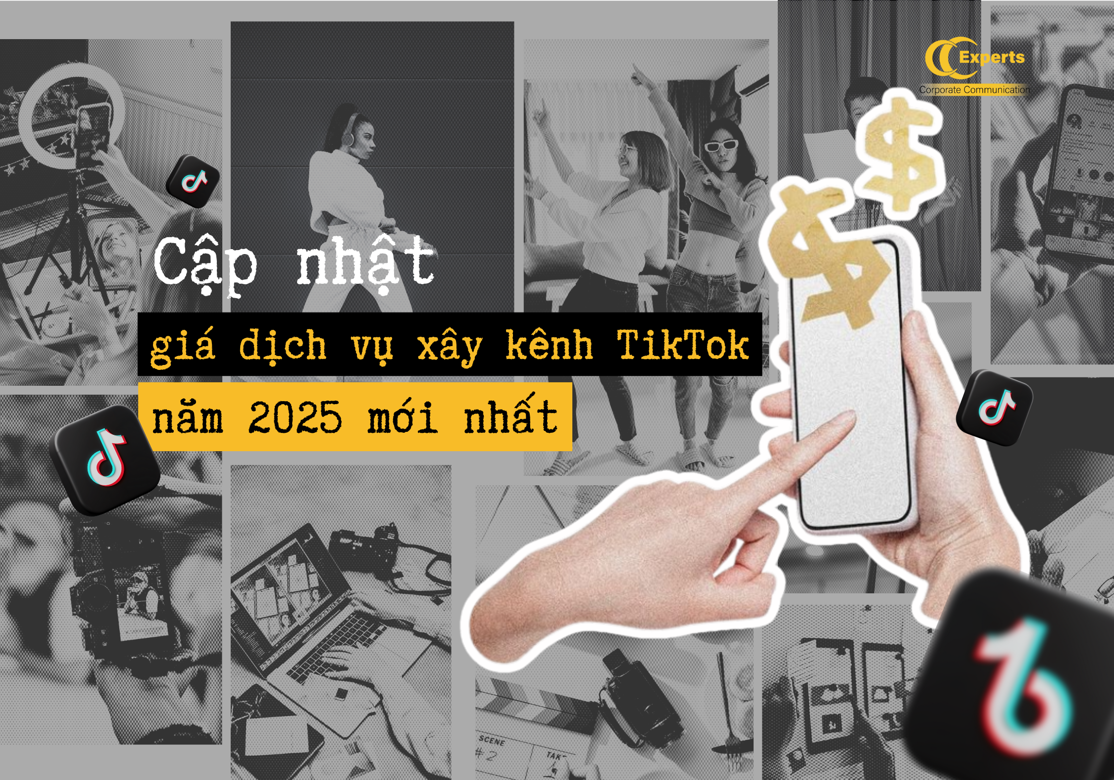 Cập nhật giá dịch vụ xây kênh TikTok 2025 mới nhất