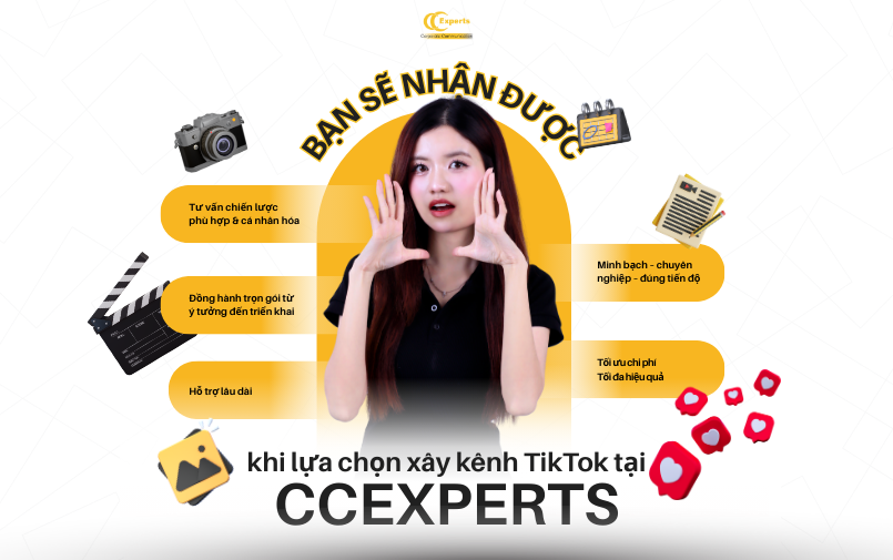 Bạn sẽ nhận được gì khi lựa chọn xây kênh tại CCExperts?