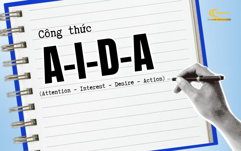 AIDA là một trong những công thức kinh điển trong content marketing, được dùng để thu hút sự chú ý, duy trì hứng thú, khơi gợi mong muốn và kêu gọi hành động từ khách hàng